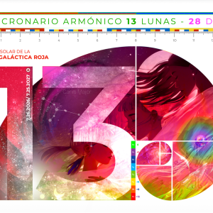 Sincronario Armónico de 13 Lunas de 28 Días para el Año de la Luna Galáctica Roja | NS1.39